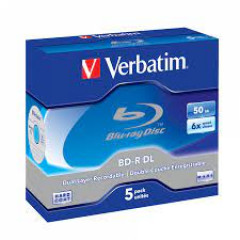 Verbatim - 5 x BD-R DL - 50 GB 6x - jewel case